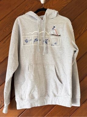 The 7 Line NY Mets 1986 World Series Game 6 Scorecard Hoodie Mens L